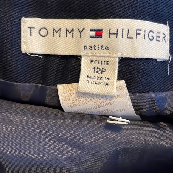 Tommy Hilfiger checkered plaid lined skirt - Picture 4 of 4